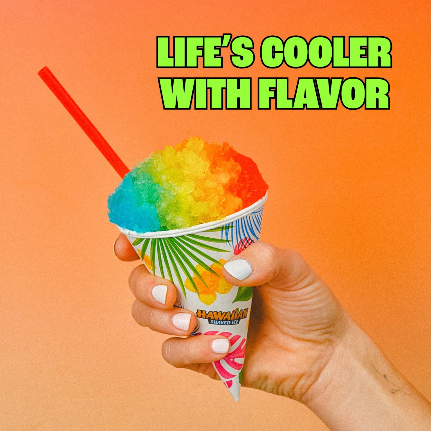 Hawaiian Shaved Ice S777 Snow Cone and Shaved Ice Machine with Blade Adjustment Knob and 5 Reusable Plastic Ice Mold Cups. Great for Granitas, Seltzers, Italian Soda and More 120V, Matte Black - Image 3